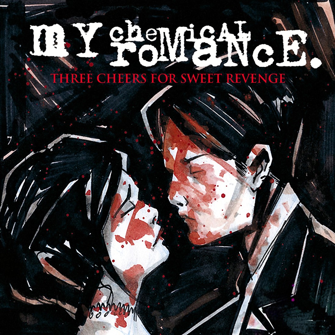Gerard Way와 My Chemical Romance 밴드 멤버들