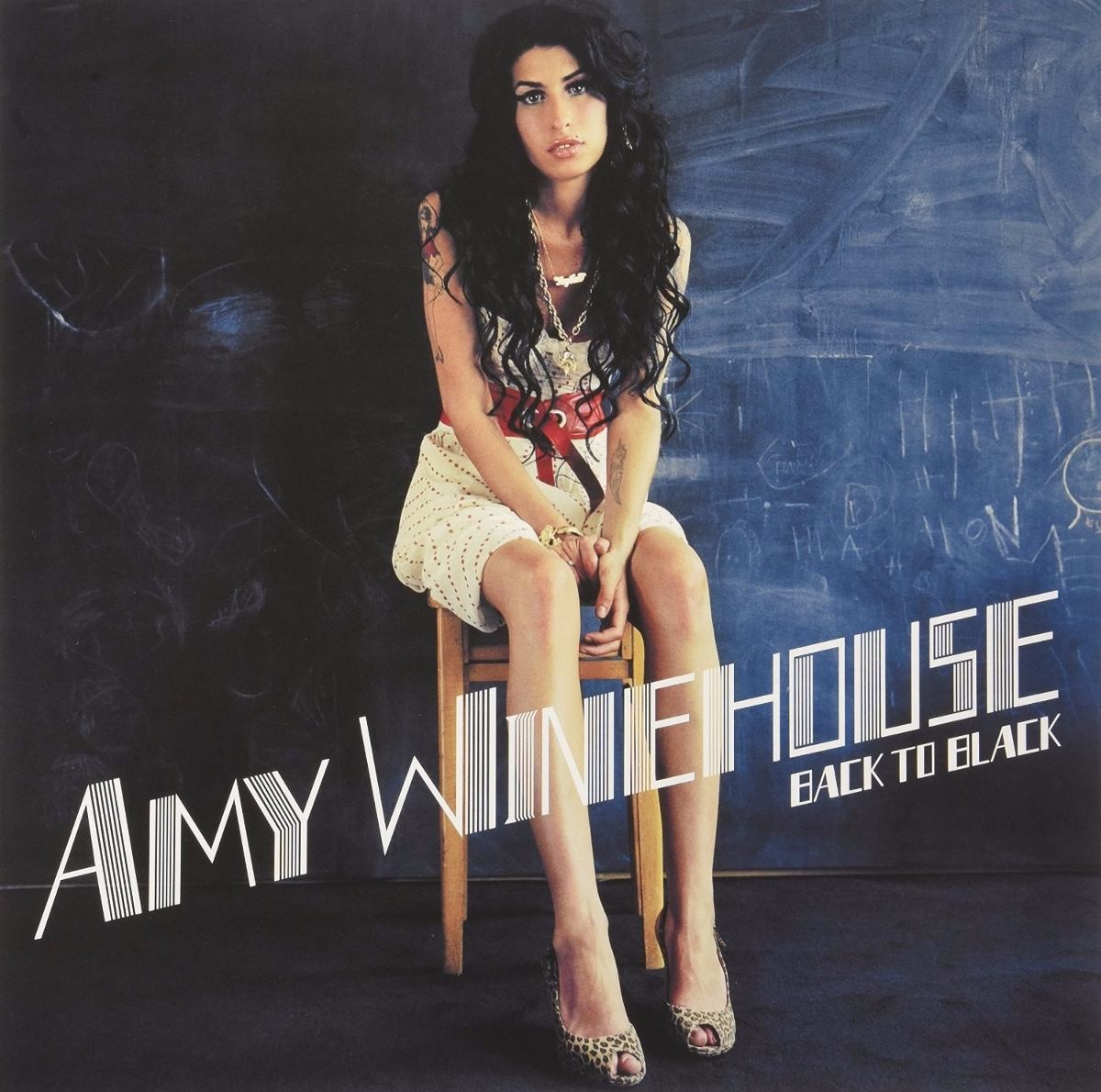Amy Winehouse in studio recording session