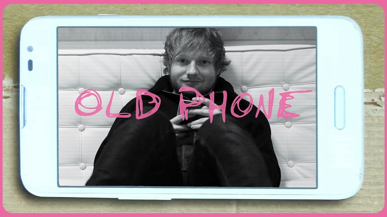Ed Sheeran Old Phone Album Artwork