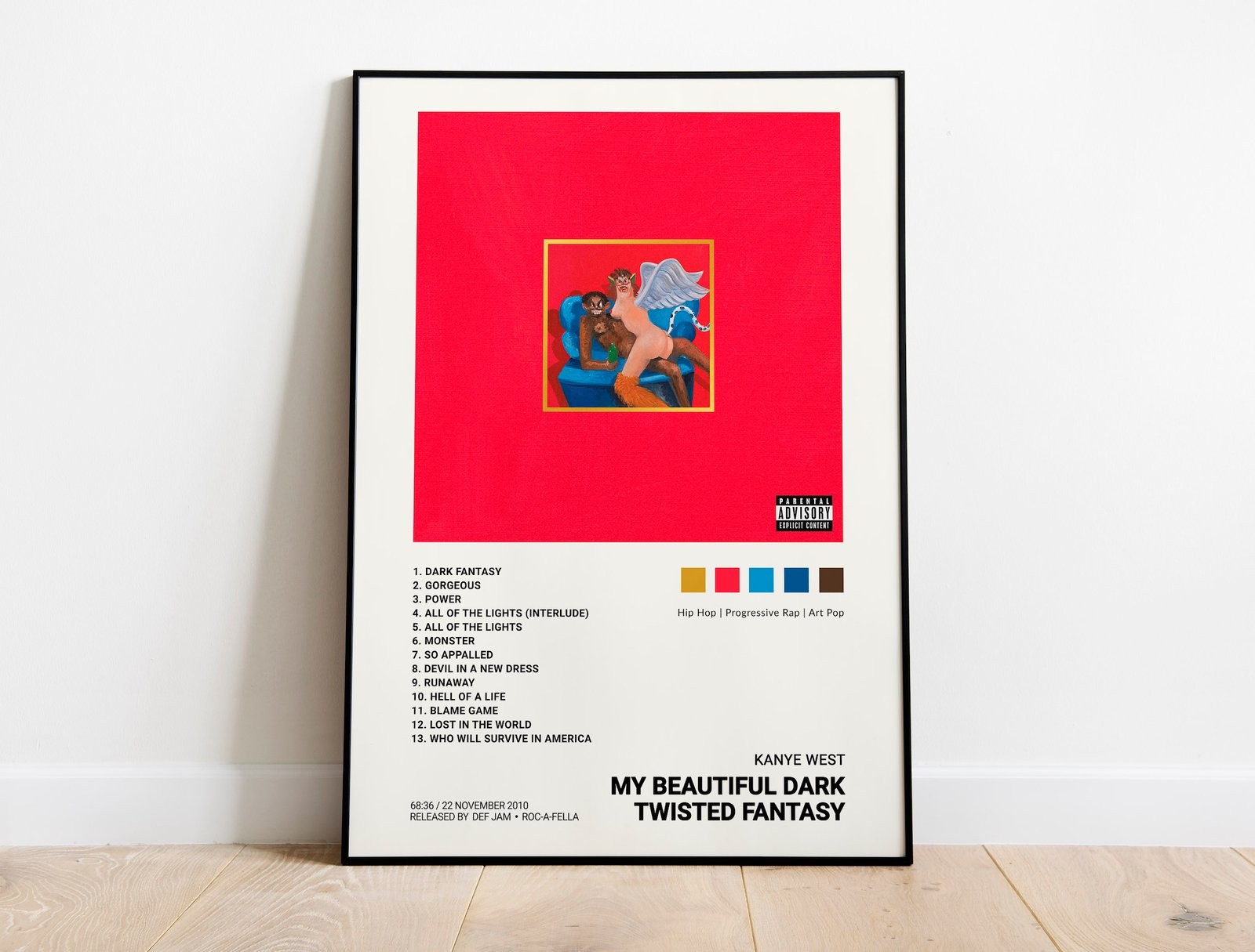 My Beautiful Dark Twisted Fantasy album cover