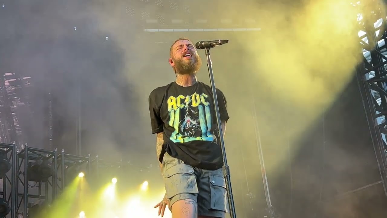 Post Malone emotional performance