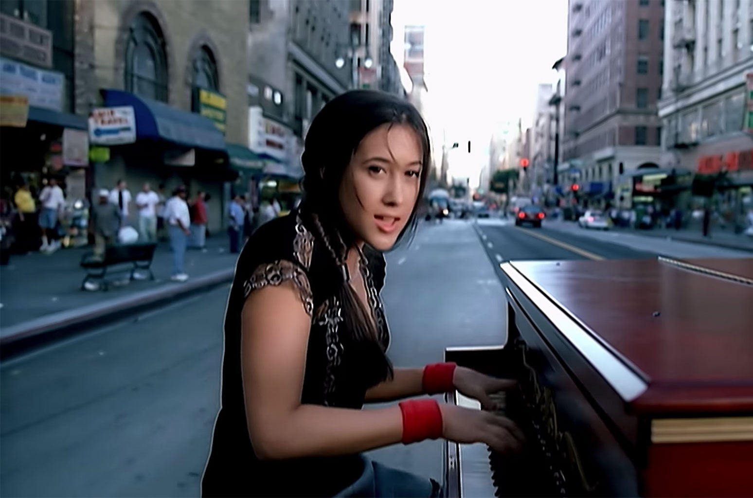 Piano music performance